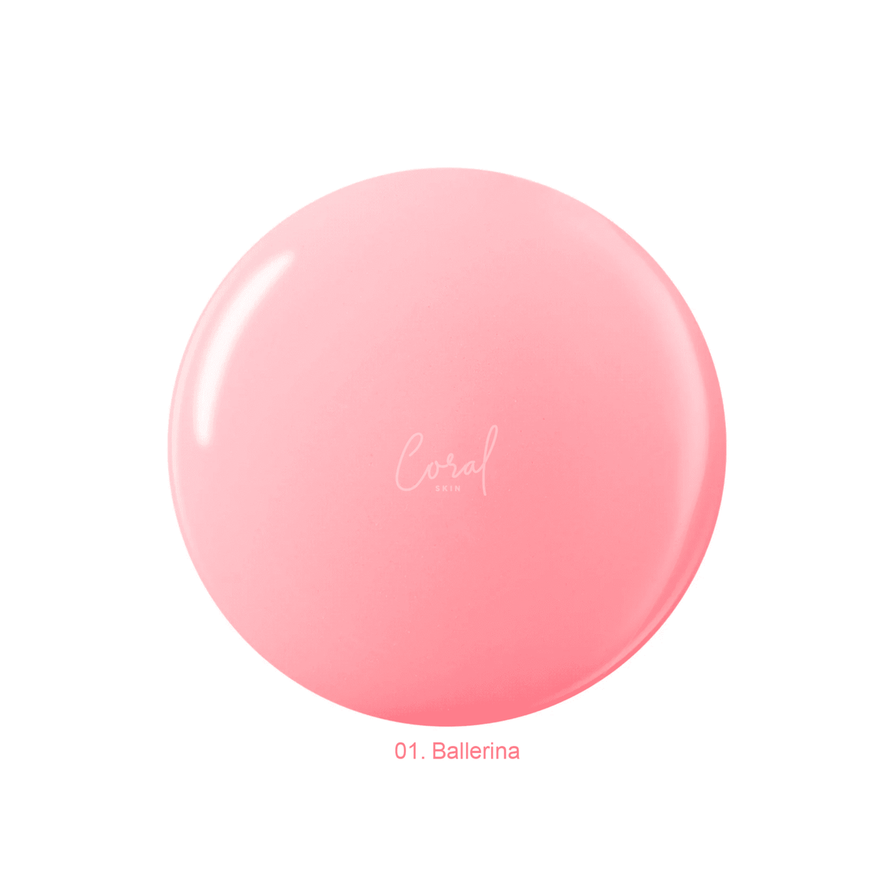 Liquid blush Coral tono ballerina