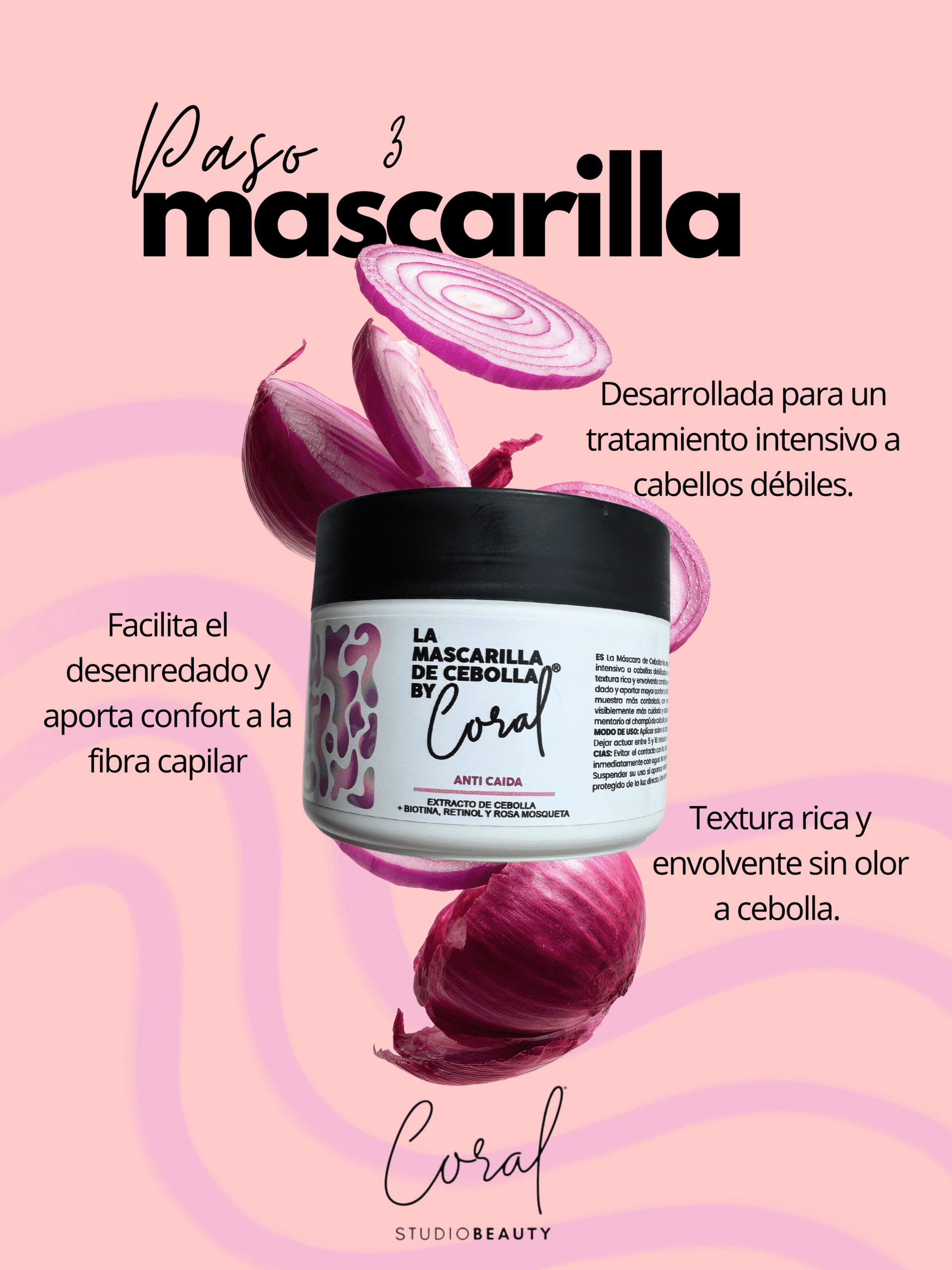 Mascarilla de cebolla by coral