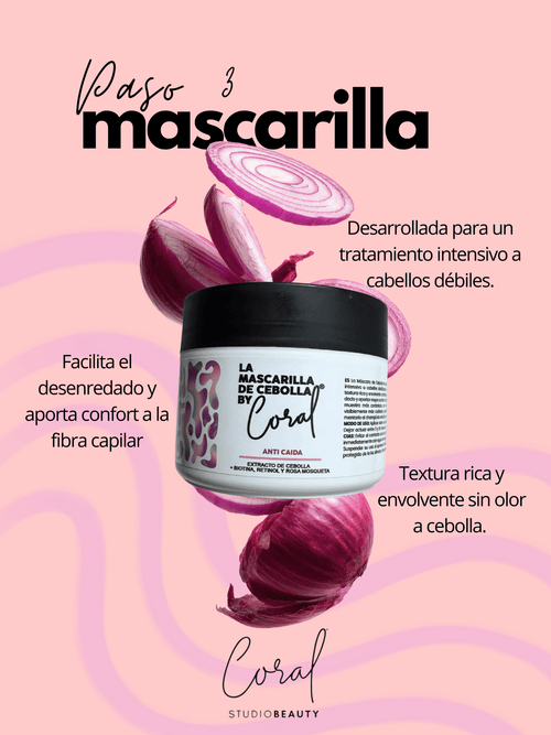 Mascarilla de cebolla by coral