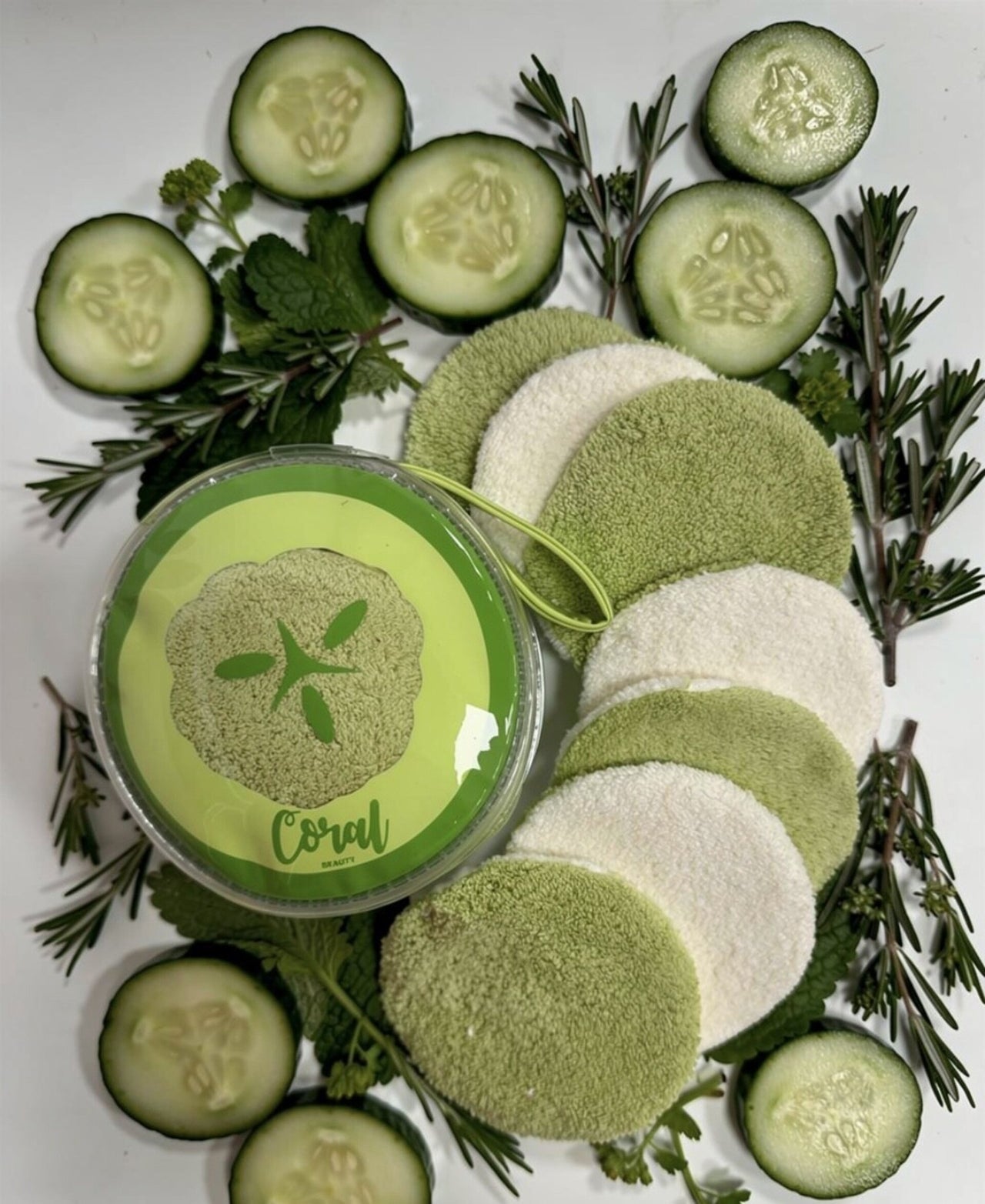 Coral pads set 7 days cucumber edition
