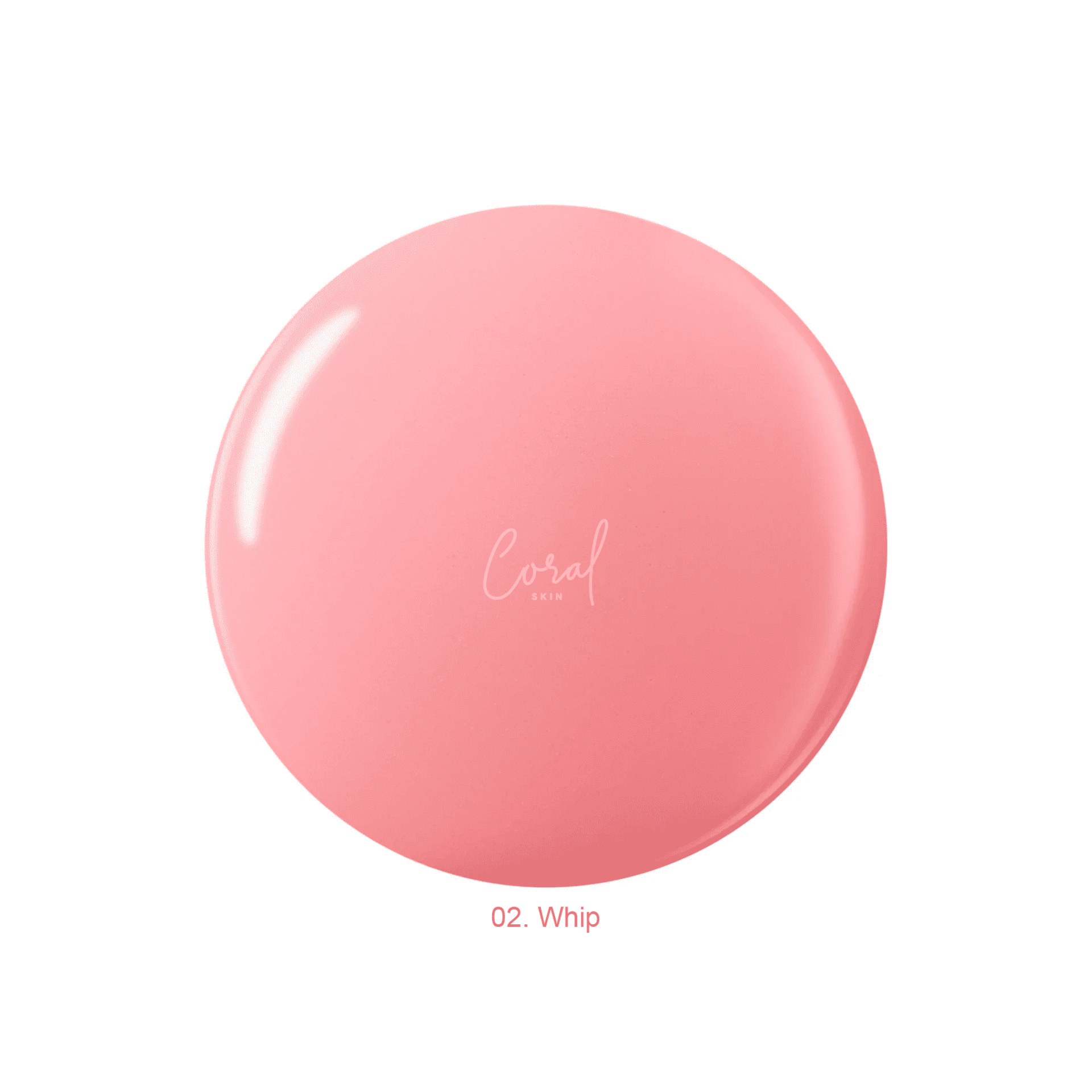 Liquid Blush coral tono Whip